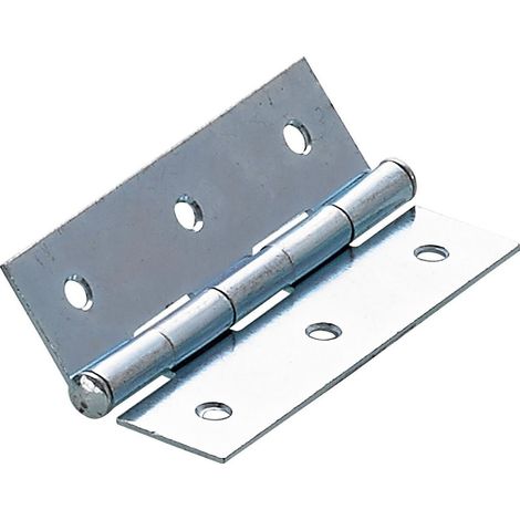 Hettich Schmales Scharnier Edelstahl 35 x 60 mm Scharniere Beschlag Türband (1/2)