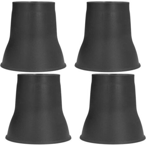 Bardusch-Lot de 4 rehausseurs de meubles forme corne 15,2 cm, coussinets antidérapants, pour canapé, lit, chaise, bureau ou table (1/5)