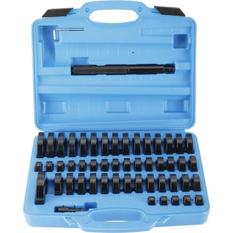 Kit extractor e instalador de rodamientos y cojinetes universal 52 piezas, Juego de extractores de cojinetes, instaladores de cojinetes de rueda de transmisión y juntas, removedores,