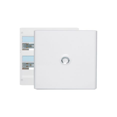 Legrand - Drivia - Coffret 2 rangu00e9es - 18 modules + Porte - Ref. : 401222+401232 (1/5)