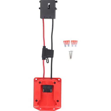 Adaptador de batería para juguetes infantiles con ruedas, convertidor de 18 V para Peg Perego 48-11-1828, conector negro. (1/5)
