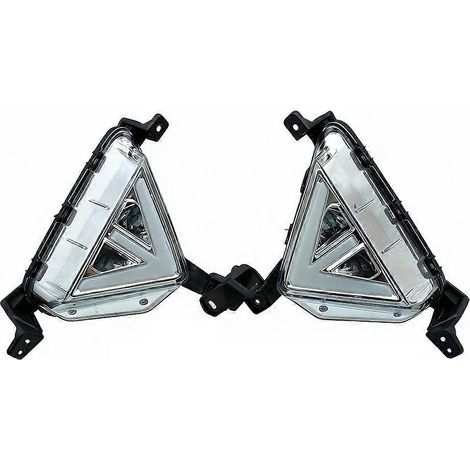 Feux de jour à LED compatibles avec Hyundai Elantra 2019-2020, clignotants, feux antibrouillard avant et accessoires (1/5)