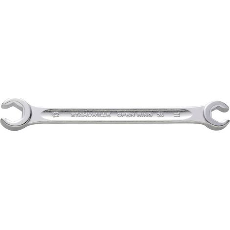 Stahlwille 41081011 24 10 X 11 Clé polygonale double ouverte Ouverture de clé (métrique) 10 - 11 mm