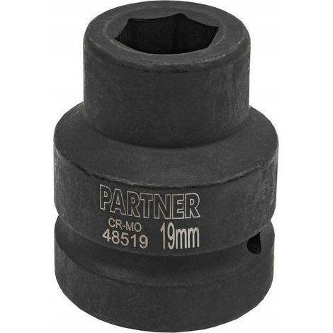 1" 6-Punkt 19mm Partner-Schlagschrauber-Steckschlüssel (1/2)