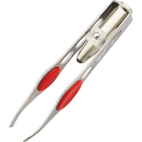 Pinces à épiler pour sourcils et cils, pinces à épiler pour poils de nez et de narines, pour le maquillage.