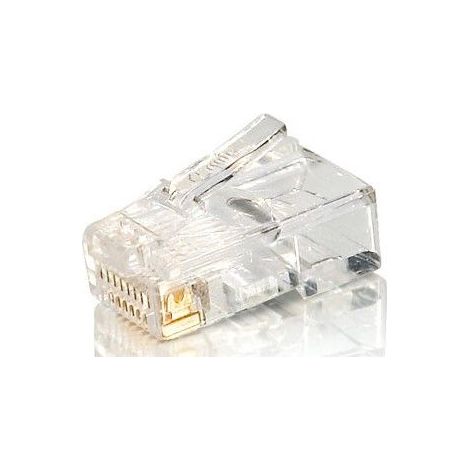 121140 conector RJ-45 (8P8C) Transparente