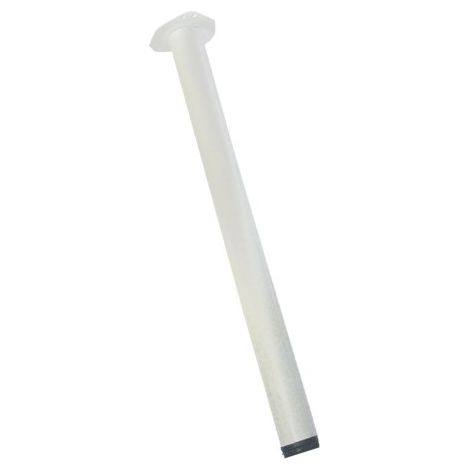 Pata Mesa 870X60Mm Redonda  Acero Banco 4 Pz