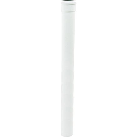 Tubo da 80x1000mm per scarico condensa modulo lineare mf in pps di colore bianco
