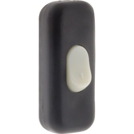 Zenitech – Interrupteur bipolaire luminescent 2A – Design noir élégant – Pour installations électriques sécurisées – Zones mal éclairées (1/3)