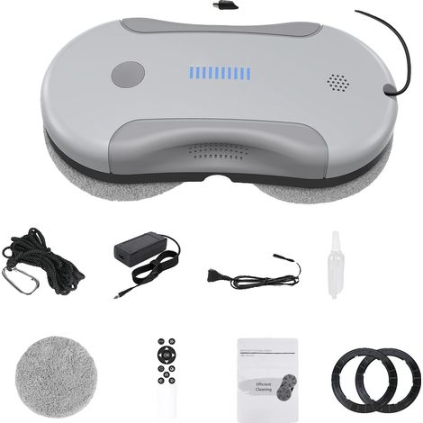 Robot limpiacristales, potente succión, rutas de limpieza inteligentes, C01 (1/2)