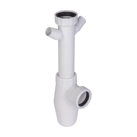 Siphon d'évier avec prise M.A.L. - 1'1/2 - Diamètre 40 mm
