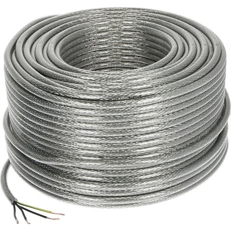 Câble de commande blindé en PVC 4 x 1,5 mm² avec conducteur de protection