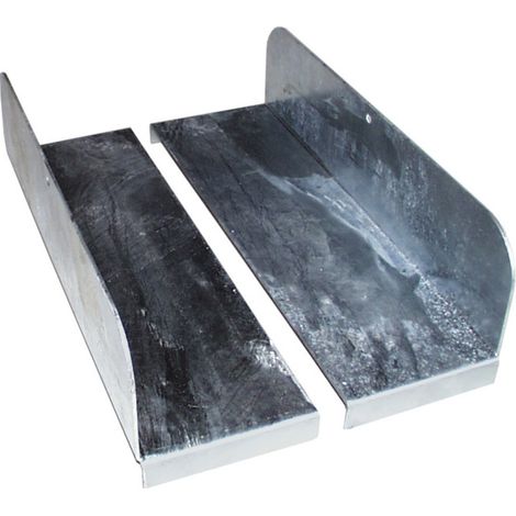 Bauer Südlohn Plaque de support type AB, galvanisée