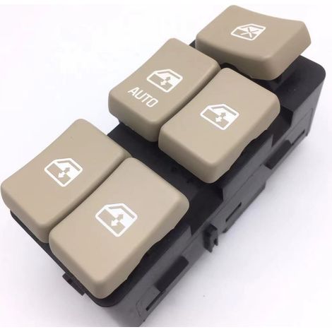 Applicable to the Buick Regal front left power window master switch, power window master switch, beige 5475735 (1/5)