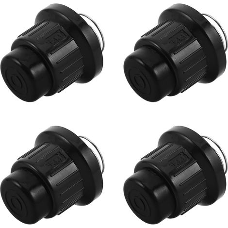 Lot de 4 Capuchons D'allumeur à Piles AA en Plastique et Métal avec Ressort, Pièces de Rechange pour Allumeur de Barbecue à Gaz et Foyer Extérieur, Remplacement (1/5)