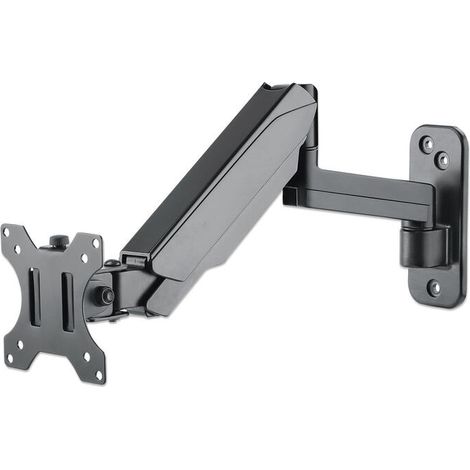 Manhattan 461610 soporte para monitor 81,3 cm (32") Pared Negro (1/4)
