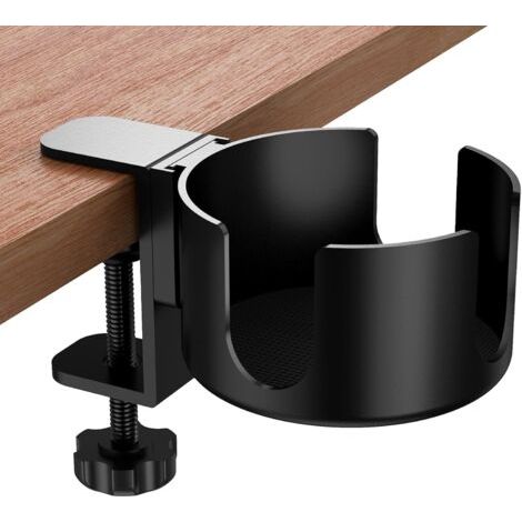 Support de rangement, support de rangement pour porte-gobelet d'eau à clip de table sans perçage (1/4)