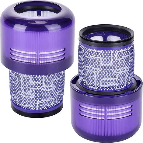 BEBUSINGOTO 2er-Pack Filter für Dyson V11 V15 Sv14 Sv22, waschbarer Ersatzfilter