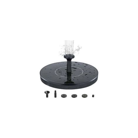 18cm Fontaine Solaire, Pompe à Eau Solaire Aucun Plantes Batterie ou Electricité pour Bassin / Piscine / Décoration de Jardin (1/4)