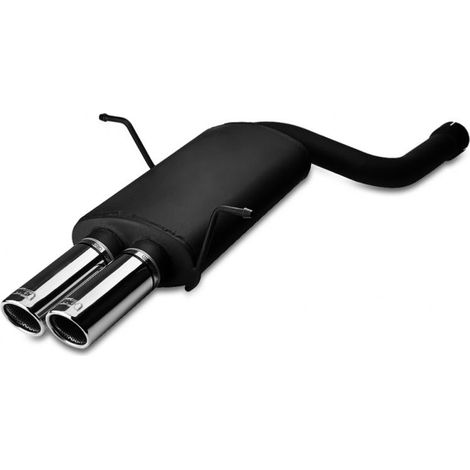 Silencieux Echappement BMW Serie 3 E46 berline 328i 1998/2005 - 2x70mm-35230283