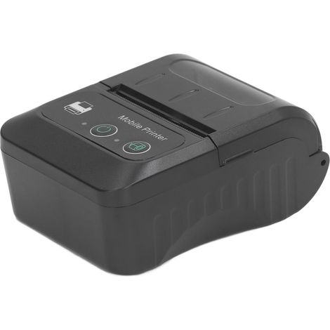Imprimante thermique portable pour reçus, compatible avec l'édition via application Bluetooth, tête d'impression de 58 mm, prise standard américaine, tension de 100 à 240 V. (1/5)