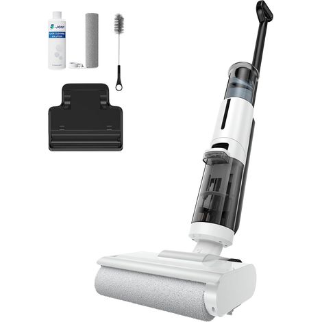 Jonr – Aspirateur balai sans fil léger 3,5 kg – Autonomie 30 min – Nettoyage précis des bordures 1 mm – Système autonettoyant 40s