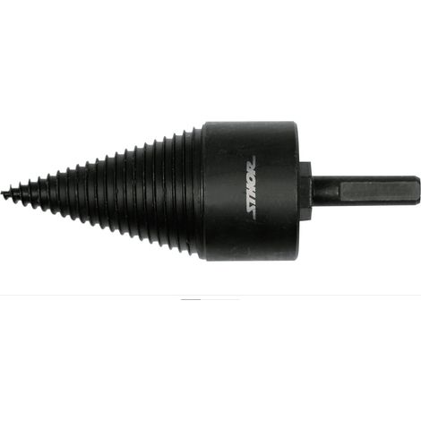 VITE CONICA SPACCALEGNA 45 MM FRESA LEGNO PUNTA PER TRAPANO 2 ATTACCHI PLUS 91TO
