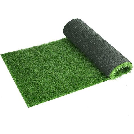 – Tapis de gazon artificiel pour chiens – 2m x 0,5m – PE haute qualité – Drainage rapide – Résistant aux UV et aux odeurs (1/5)