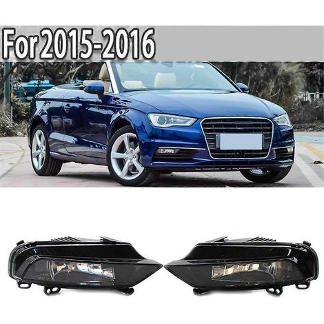 Nebelscheinwerfer mit Leuchtmitteln für Audi A3 Limousine, schwarz (1/5)