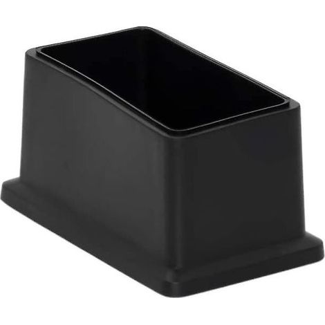 Lot de 8 embouts rectangulaires en PVC inodores – Protection des sols 25 x 50 mm – Réduction du bruit des chaises – Ajustement sécurisé - SOL 25 X