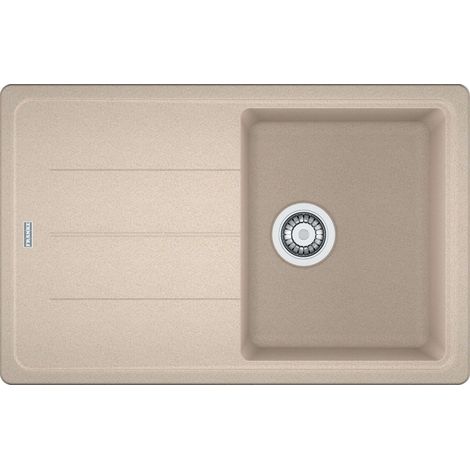 Franke Basis - Lavello in fragranite BFG 611-78, 78x50 cm, riflessi di sabbia 114.0285.170