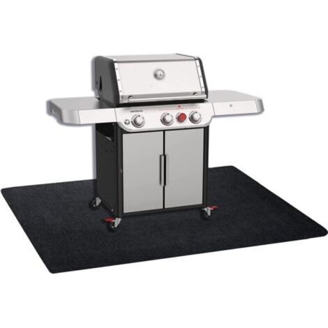 Tapis de gril, tapis de protection absorbant l'huile de haute qualité pour terrasse et patio, tapis de gril de terrasse (1/5)