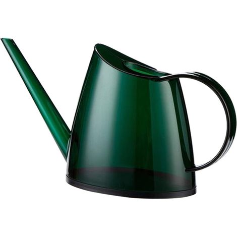 Arrosoir - Bec Long 18,5 cm - Capacité 1,4 L - Pour Bonsaï Plantes d Intérieur et Extérieur - Vert (1/5)