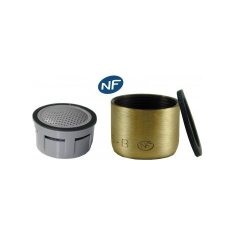 Aeratore per rubinetto femmina 22x100 colore bronzo