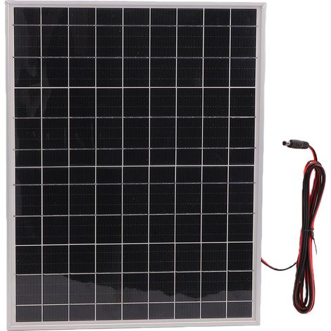 Kit de Panneaux Solaires en Silicium Monocristallin Module PV Flexible 100 W 25% d'efficacité avec Contrôleur Protection de Circuit de Charge Rapide pour Camping-car, Bateau, Remorque (1/5)