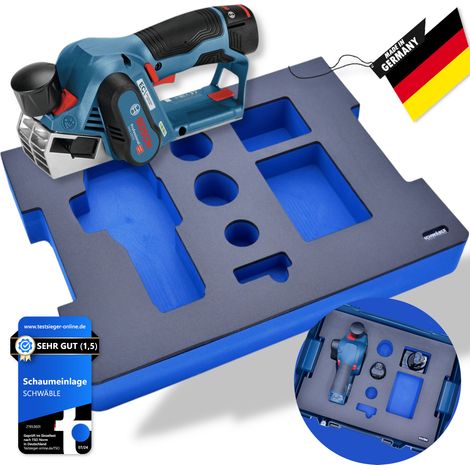 SCHWÄBLE Schaumeinlage Schaumstoffeinlage Bosch Akku-Hobelmaschine GHO12 (1/5)