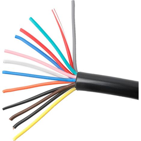 Câble Remorque de Voiture 13 Fils,5 m Faisceau Remorque 13 Broches,Cable Remorque 13 Fils pour l'industrie des Camions Caravanes (1/5)