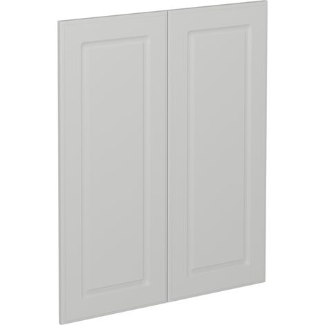 Küchenfront R-Line, Weiß Landhaus, 59.2 x 71.3 cm Möbelfront für den Unterschrank, Vicco (1/5)