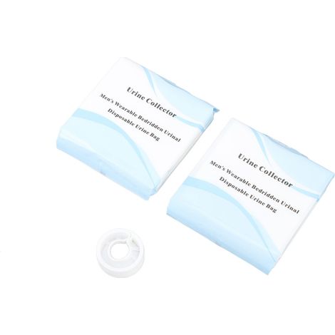 Système urinaire portable en silicone pour hommes alités, avec sac à urine jetable pour adultes (1/5)