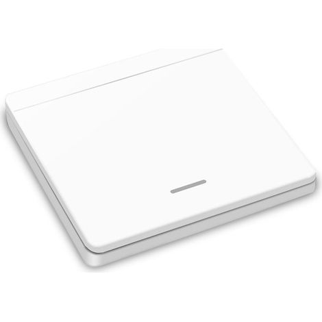 Wireless Light Switch, RF 86 Security Switch for Wall Panel, Easy Installation Without Wiring (1/5)