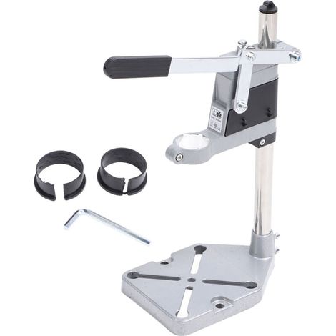 Jeffergarden Support de perceuse à colonne, perceuse à colonne, accessoires universels pour outils électriques en alliage d'aluminium (1/5)