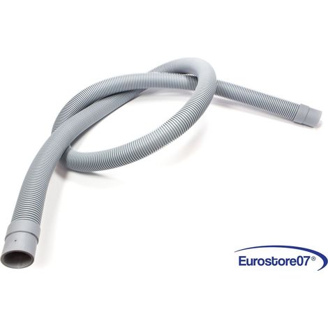 TUBO SCARICO LAVATRICE / LAVASTOVIGLIE  200cm DRITTO / DRITTO    Ø24x24mm