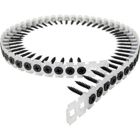 Bande de 50 Vis pour plaque de plâtre Acier phosphate 3.5X35 - 1 pièce (1/3)