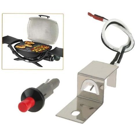Piezo Ignition，push button piezo ignition Compatible with Weber Q100 Q200 Q120 Q220 Q1000 Q2000 (1/4)