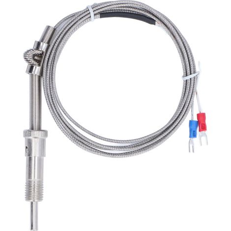 Sonde de température à vis type K, thermocouple à poignée droite 0‑800℃, capteur WRNT (1/5)