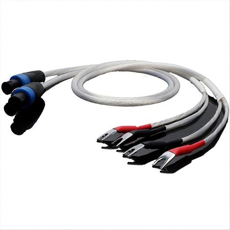 Câble audio plaqué argent OCC, câble pour haut-parleur à rayons, câble pour haut-parleur de scène, HiFi Fever, connecteur XLR Ohm vers prise en Y (1/5)