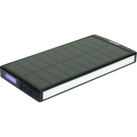 POWERplus Sephia Solar-Powerbank mit 9000 mAh und LED-Streifen