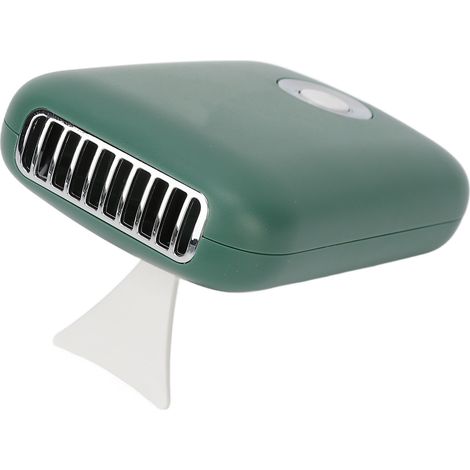 Mini ventilateur silencieux rechargeable USB, sèche-cheveux portable pour extensions de cils et nail art, petit ventilateur vert pour greffes de faux cils (1/5)