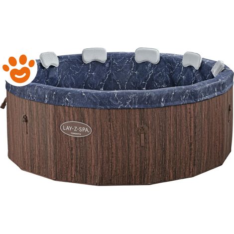 Bestway SPA Lay Z Airjet Toronto Roton7 Posti (Ø190x70cm) Piscina Idromassaggio Art. 6001W - SPA Lay Z Airjet Toronto Roton(Ø190x70cm) - Piscine