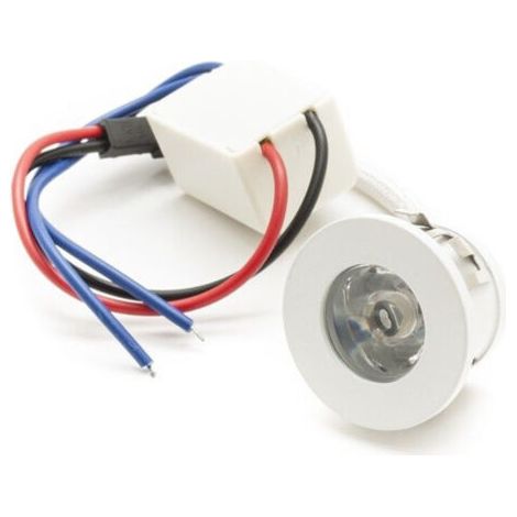Copy Of Faretto Led Incasso 1w Bianco Punto Luce Segnapassi Luce Fredda 6500k Con Driver (1/3)